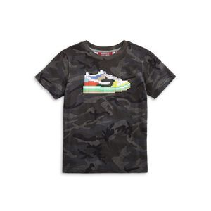 Mostly Heard Rarely Seen Big Kid Boys Camo Graphic Print Tee Size:6